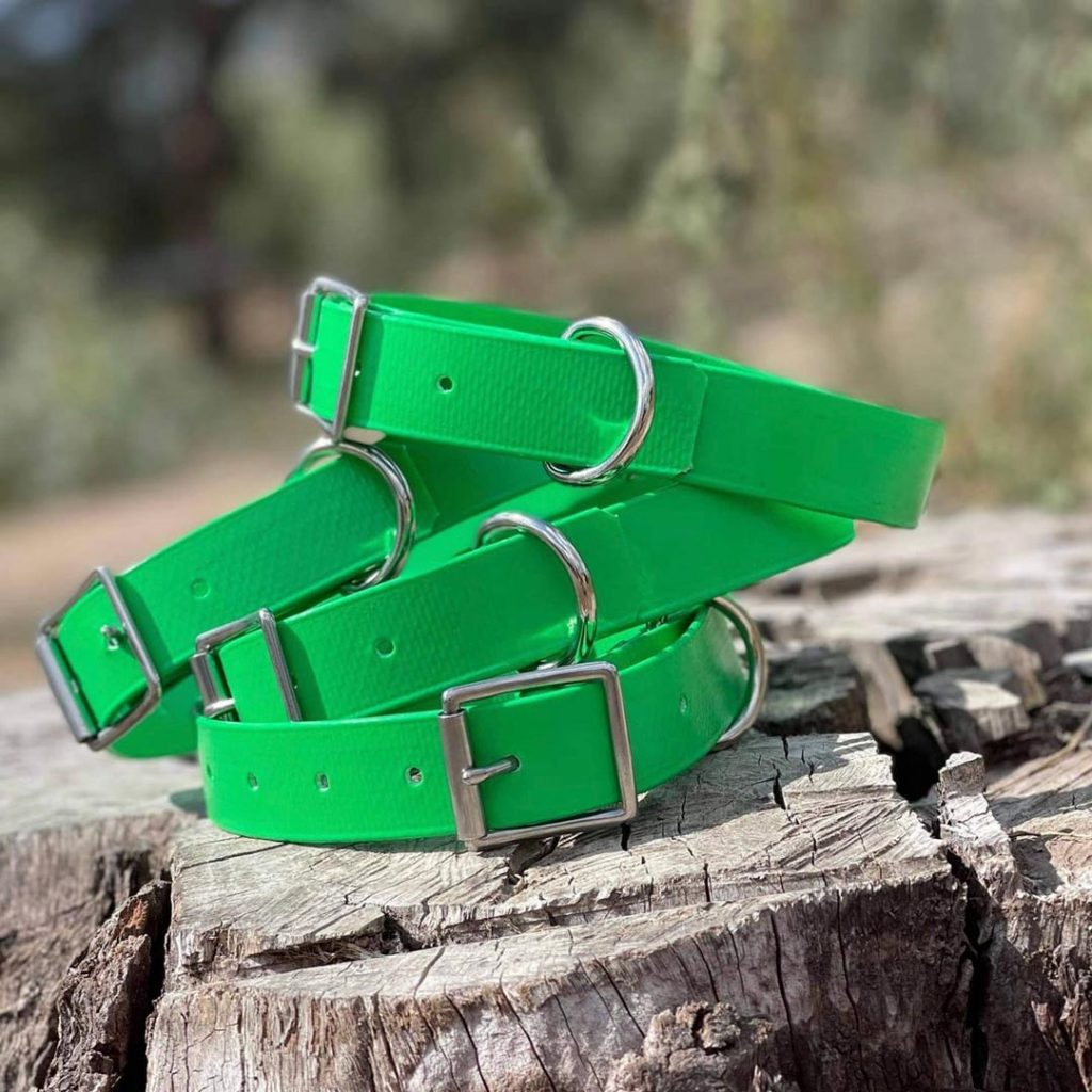 Heavy Duty PVC Dog Collars Large Buck and Boar