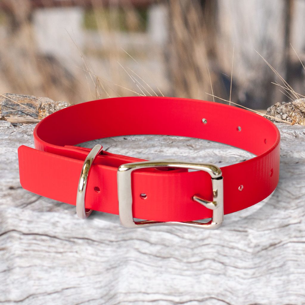 Heavy Duty PVC Dog Collars Large Buck and Boar